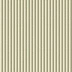 Rayures vert sauge et lin, papier peint à plat