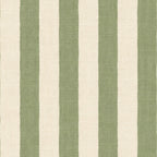 Rayures vert sauge et lin, papier peint en gros plan