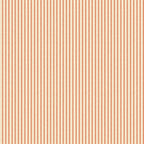 Fines rayures terracotta, papier peint à plat