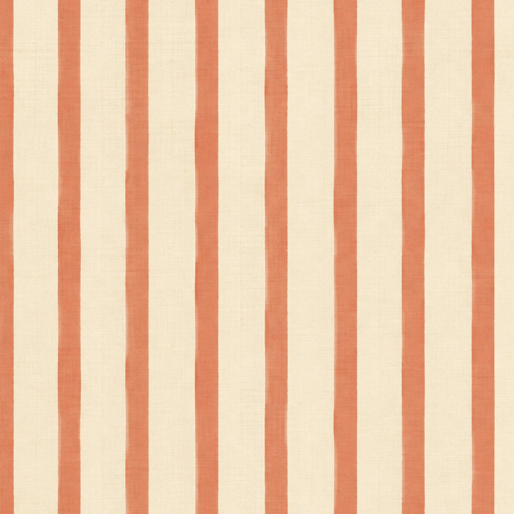 Fines rayures terracotta, papier peint en gros plan