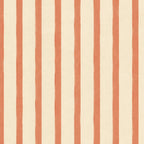 Fines rayures terracotta, papier peint en gros plan