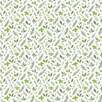 Herbes aromatiques à l'aquarelle, papier peint à plat